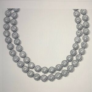 Twinkle Double Link Necklace.  NWOT